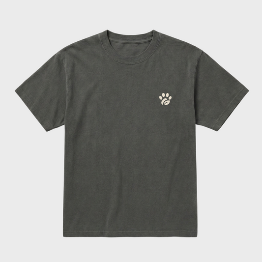 Golden Retriever Society Tee Pepper/Creme