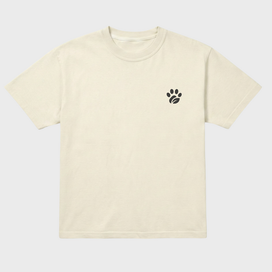 Golden Retriever Society Tee Ivory/Charcoal