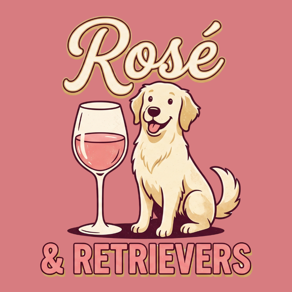 Rose & Retrievers Tee