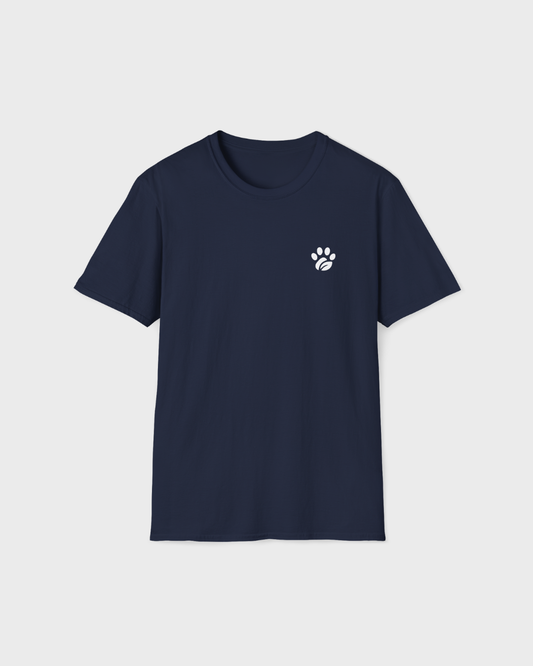 Golden Retriever Country Club Tee Navy/White
