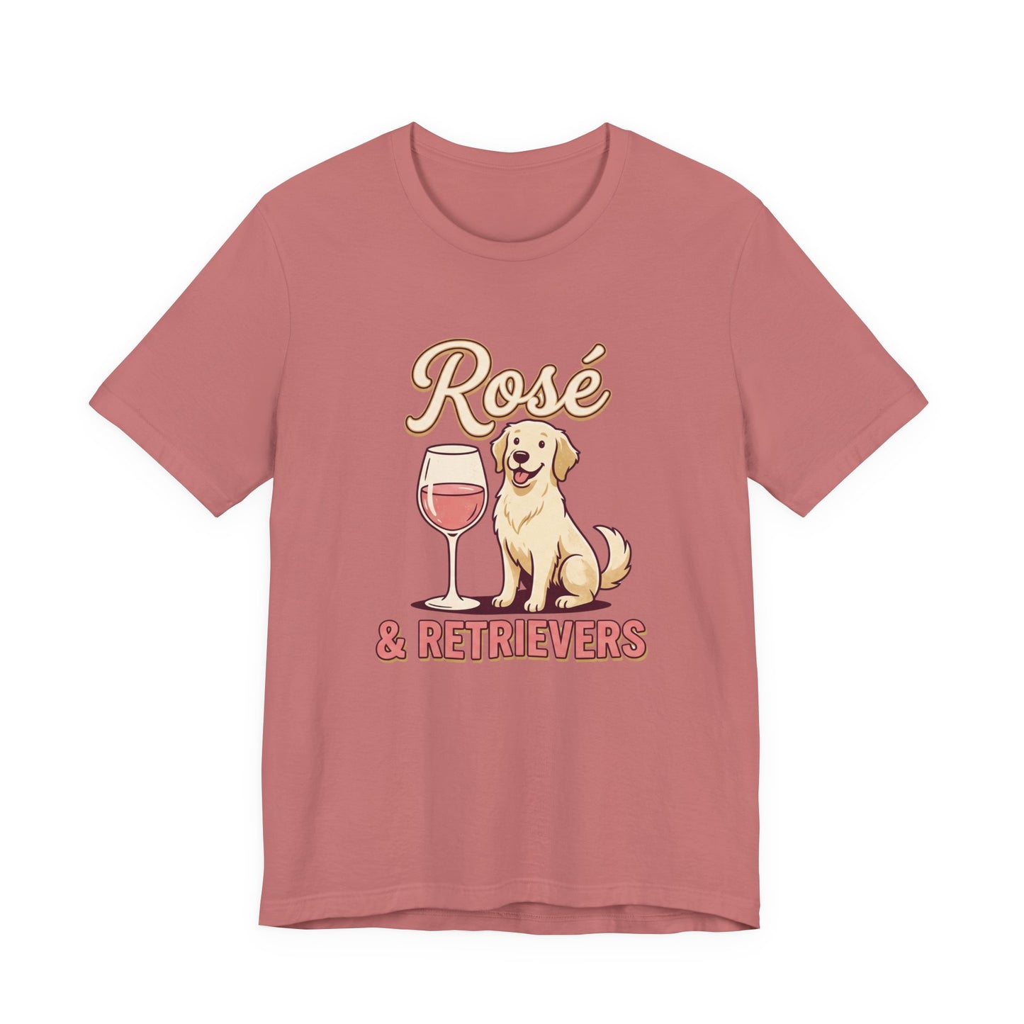 Rose & Retrievers Tee
