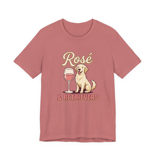 Rose & Retrievers Tee