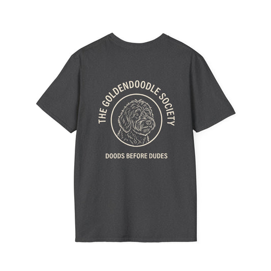 Goldendoodle Society Tee Vintage Ash/Creme