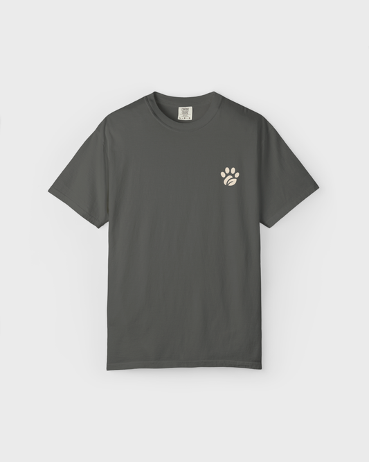 Golden Retriever Society Tee Pepper/Creme