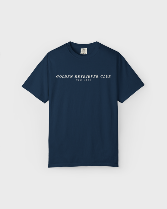 Golden Retriever Club New York Navy/Creme