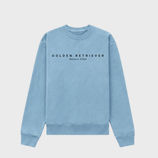 Golden Retriever Owners Club Crewneck Chambray/Black